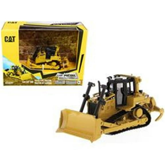 DieCast Masters 85691 CAT Caterpillar D6R Track-Type Play & Collect Series 1 by 64 Scale Diecast Model Tractor