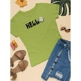thumbnail image 3 of Hello Daisy Flower T-Shirt Women -Image by Shutterstock, Female Small, 3 of 4