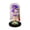 Purple, variant on CaiTeLin Glass Dome with Gold Foil Rose Ornament, Creative Decoration for Women's Day, Valentine's Day and Birthday Gifts, Home Table Centerpiece for Bedroom, Living Room, Party, Event