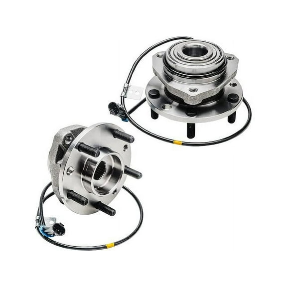Front Wheel Hub Assembly Set - Compatible with 1997 - 2005 Chevy Blazer 1998 1999 2000 2001 2002 2003 2004