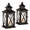 Black / 14.8'' / 2 Pcs, variant on Lantern Decorative Indoor & Outdoor Large Square Hanging Spring Home Decor Vintmetal Candle Lanterns For Patio Wedding Party Beig