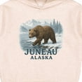 thumbnail image 3 of Inktastic Juneau Alaska Bear Scenic Wilderness Toddler Hoodie, 3 of 4