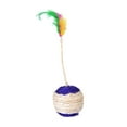 thumbnail image 2 of Funny Cat Scratcher Ball, Sisal, Wear Resistant, Furniture Protection, Interactive /Pet Supplies/ Rolling Ball Toys, for Grind Claw, 2 of 9
