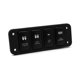 thumbnail image 3 of LUCES DE CONDUCCIÓN LUCES DE APAGADO LED BARRA de lámpara Panel De 4 Interruptores Soledad Panel de interruptor basculante de 4 grupos, 3 of 10