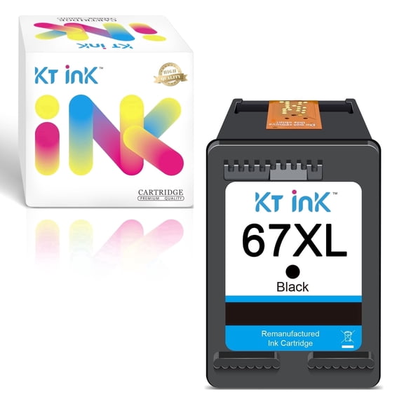 67xl Ink Cartridge  for Printers for 67 Ink Compatible for printer 67  for DeskJet 4155e  for Envy 6000 6055e 6400
