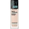 thumbnail image 3 of (2 pack) Maybelline Fit Me Matte + Poreless Liquid Foundation Makeup, 112 Natural Ivory, 1 fl oz, 3 of 12