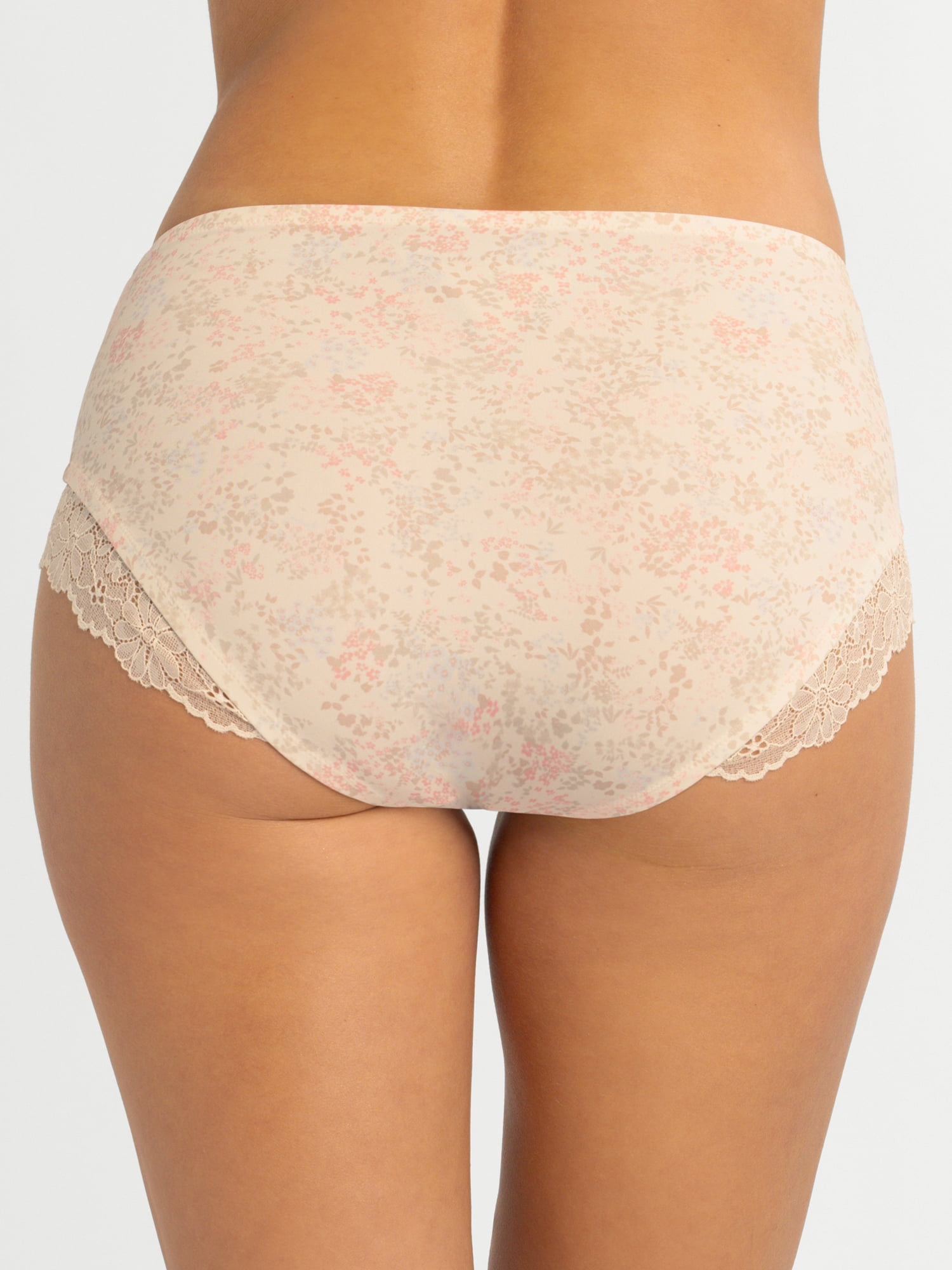 Jessica Simpson Women's Lace Micro Brief, 2-Pack, Size S-XXXL