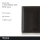 thumbnail image 2 of Cartera TUMI Delta con cierre RFID plegable en L, delgado, plegable, de piel negra, 2 of 8