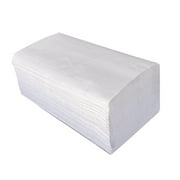 Boardwalk® Boardwalk Green Single-Fold Towels, 1-Ply, 9.13 x 10.25, Natural White, 250/Pack, 16 Packs/Carton