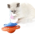 thumbnail image 3 of Juguete de gato de 360 grados, bola rodante de persecución, juego de interior, giratorio de entrenamiento, juguete de s para gatos, - Azul anaranjado Naranja azul Sunnimix Juguetes para gatos, 3 of 8