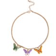 thumbnail image 1 of Collier Vintage Butterfly Collier: Clavicule Collier Charm Collier pour femme, 1 of 10