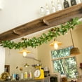 thumbnail image 4 of Artificial Olive Leaf Garland 71 Inch Faux Greenery Vine Table Runner for Wedding Arch Mantel Stair Railing Doorway Indoor Outdoor Home Party Decor, 4 of 18