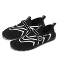 thumbnail image 5 of Hicooer Coolcsea Men’s and Women's Fashion Beach Water Shoes Aqua Socks for Pool Sand Swim Black White, 5 of 5