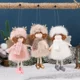 thumbnail image 2 of 3 Pcs Christmas Angel Hanging Ornaments,Cute Plush Doll Ornaments Christmas Plush Angel Doll Decoration for Home Wedding Wreath Party Valentine's Day Decor, 2 of 5