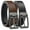 Black/Dark Brown, variant on YOETEY Mens Belt 1 Pack - 1 3/8" Leather Reversible Belts for Men for Dress Pants