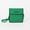Green, variant on Spill Resistant Coated Nylon Reusable Tote Bag -Green
