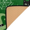 thumbnail image 4 of Non-Slip Area Rug 80x58in Indoor Washable Floor Mats Carpet Printed for Living Room, Bedroom, Home Decor Green Halloween-themed Pattern, 4 of 7