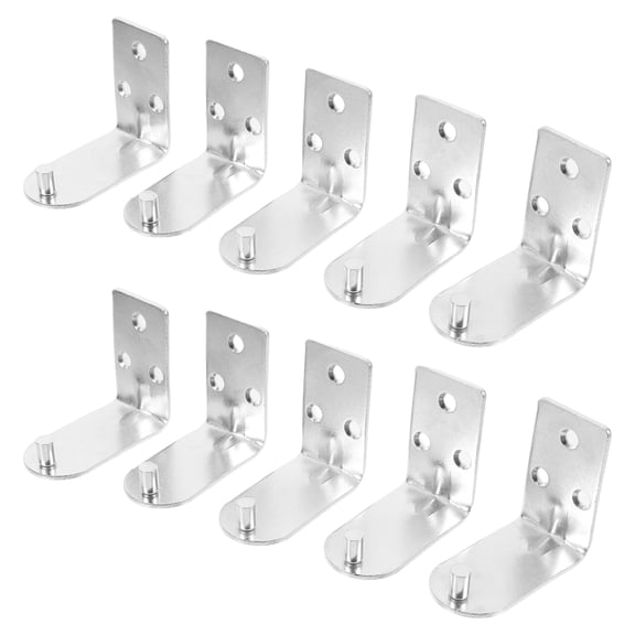 HOMEMAXS 10pcs Fire Extinguisher Holder for 2- 4 Kg Fire Extinguisher Wall Mount Fire Extinguisher Mount Wall Hook Hanger for Universal Extinguishers