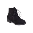 thumbnail image 2 of Munlar Women's Low-Heeled Mid Calf Boots-Little Girl Boots Warm Non Slip Walking Shoes Women Snow Christmas Womens Winter Boots, 2 of 4