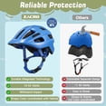 thumbnail image 2 of Casco de bicicleta infantil Zacro para niños y niñas de 2 a 14 años, 2 of 8