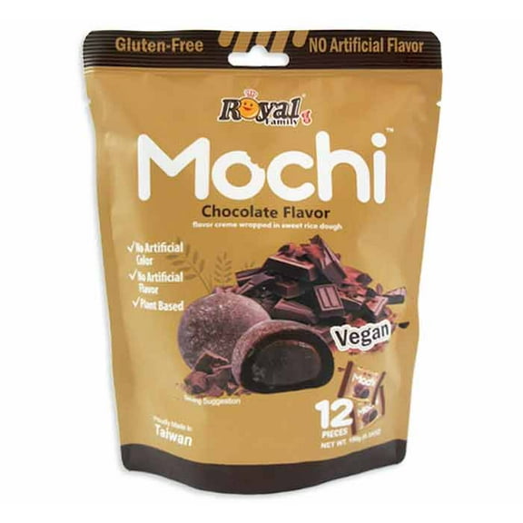 Royal Family Mochi Peg Bag Chocolate Flavor Gluten-Free Vegan