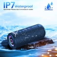 thumbnail image 6 of Cillso Portable Bluetooth Speaker, 2026 Bluetooth 5.4, 20W HD Stereo Sound, 20H Playtime, RGB LED Lights, IPX7 Waterproof, TWS Pairing, Wireless Outdoor Speaker for Home, Party, Camping (Blue), 6 of 9