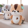 thumbnail image 7 of Brown Squirrel Plush Pillow For Children Sofa Backrest Stuffed Animal Toy Brown, 7 of 7