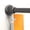 Matte Black, variant on Decorative Tension Shower Curtain Rod, 24"-72" Telescopic Window Curtain Rod, Doorway Garland Holder, Rust-proof Stainless Steel, No Drilling Wall Mount, Brushed Nickel