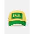 thumbnail image 2 of FIFA World Cup 2026 Rubber Country Patch Trucker Soccer Cap - Brazil, 2 of 6