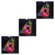 thumbnail image 1 of Wosthever El sombrero con luces LED para vacaciones de Halloween que brilla intensamente HD5 se puede usar en la cabeza o como colgante, sombrero Type7 NO7, 1 of 6