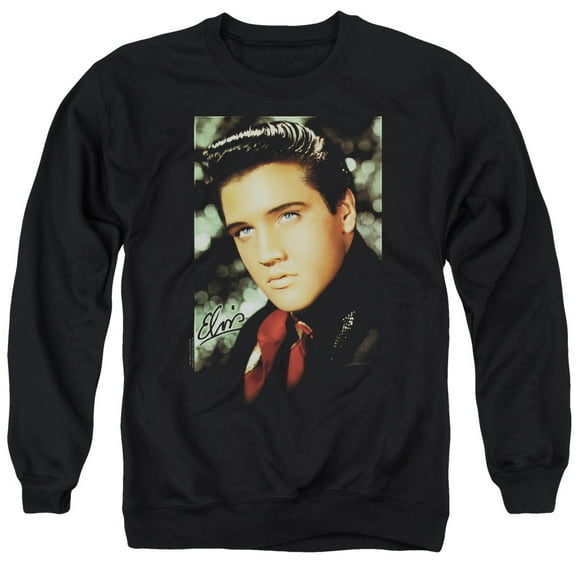 Elvis Presley - Red Scarf - Crewneck Sweatshirt - Medium