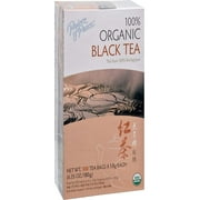 Prince of Peace Organic Black Tea, 100 Tea Bags  100% Organic Black Tea  Unsweetened Black Tea  Lower Caffeine