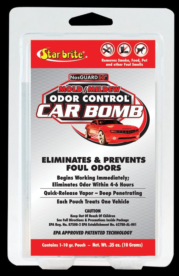 Star Brite Odor Eliminator, Auto, Car Bomb