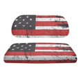 thumbnail image 2 of Pzuqiu Distressed American Flag 2-Piece Golf Cart Seat Covers - Breathable Washable Universal Fit for Most 2-Seater Golf Carts, 2 of 10