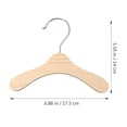 thumbnail image 2 of SHOWERORO 10Pcs Costume Rack Made Of Wood And Stainless Steel For Clothing Drying, 2 of 7