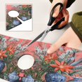 thumbnail image 6 of Yayeee Faucet Mat for Kitchen Sink 14.7" Diatomite Long Splash Guard Pad, Orange Vibrant Flowers, 2 Pack, 6 of 7
