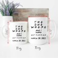 thumbnail image 4 of Custom Marriage Cup The One Where They Got Married Friends Inspired Coffee Wedding Gift For Her For Him 331, Ceramic Novelty Coffee Mugs 11oz, 15oz Mug, Tea Cup, Gift Presen, 4 of 4