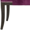 thumbnail image 6 of SAFAVIEH Gibbons Bench Silver Nail Head Plum, 6 of 6