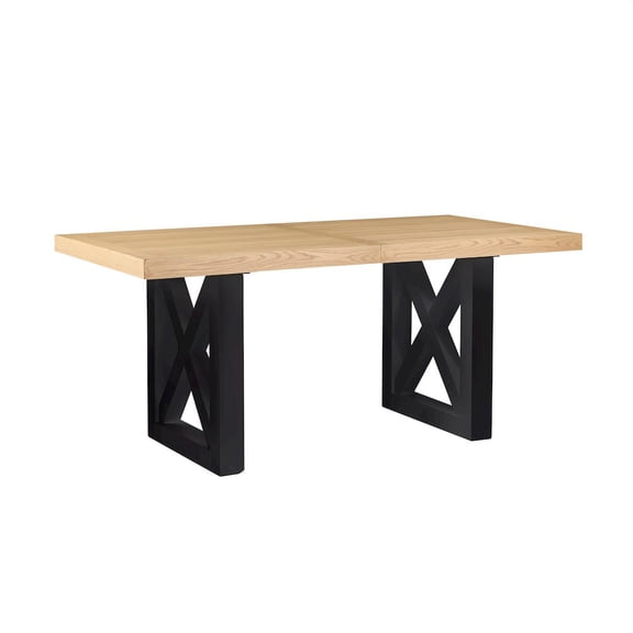 Steve Silver Magnolia 5-Piece Counter Table Dining Set, Black Base