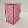 thumbnail image 3 of Rosa 5 capas - caja de almacenamiento de pestañas, 3 of 5
