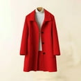 thumbnail image 6 of Aoiroe Women Winter Mid,Long Jackets For Women,Wool Blend Coat Women,Wool Pea Coats For Women,Long Winter Coats For Women,Long Coats For Women,Ladies Winter Coats,Red,4XL, 6 of 6