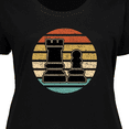 thumbnail image 4 of Inktastic Chess Player Gift Retro Women's Plus Size T-Shirt, 4 of 5