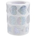 thumbnail image 1 of 3 Rolls Shinny Stickers DIY Sealing Stickers Decorative Self-adhesive Stickers, 1 of 9