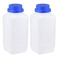 thumbnail image 5 of Botella de Reactivo de Laboratorio de Boca Ancha de Plástico Uxcell 1500ml/50.7oz Translúcido 2 Contadores, 5 of 5