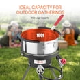 thumbnail image 2 of VEVOR 10 Qt Fish and Wing Fryer Aluminum Outdoor Propane Deep Fryer Kit with Basket, 2 of 9