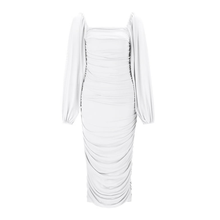 ruffled asymmetric midi dress Elegant Asymmetric Ruffle Black Boho Midi Dress