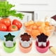 thumbnail image 3 of Star Heart Conejo Verduras Cortador Cocinero Cocinero 3pcs Hermoso cortador de frutas Dies, 3 of 7