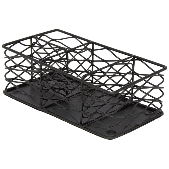 American Metalcraft BNCB84 Caddies, 8.5" Length x 4.375" Width, Black