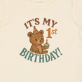 thumbnail image 4 of Inktastic Cute Teddy Bear 1st Birthday Celebration Boys or Girls Baby T-Shirt, 4 of 5