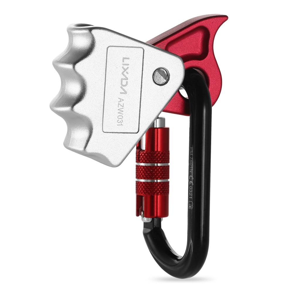 15KN Safety Rope Grab 24KN Quick Lock Outdoor Mountain Rock Climbing